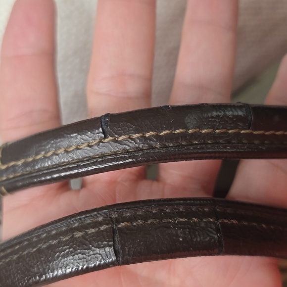 Coach Signature Brown Tote Bag - Picture 6 of 11